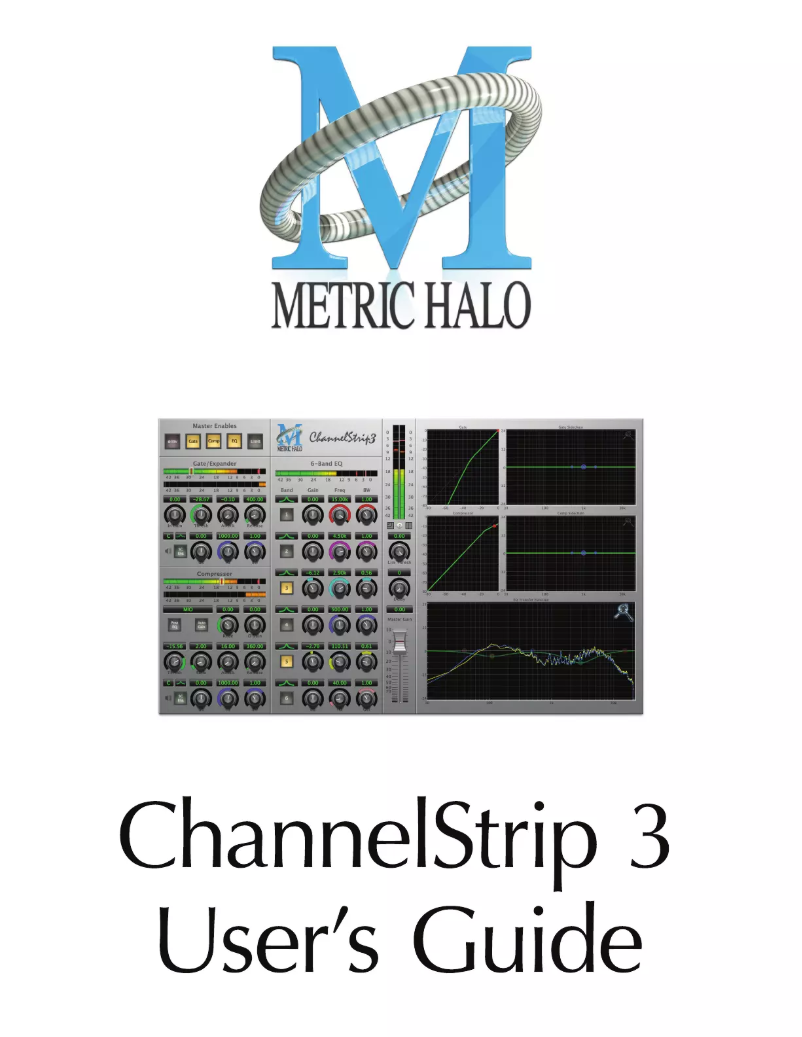 Page n°1 - Manuel utilisateur Metric Halo ChannelStrip 3