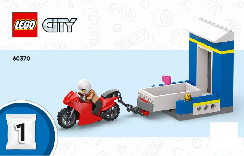 Page n°1 - Manuel utilisateur Lego City 60370