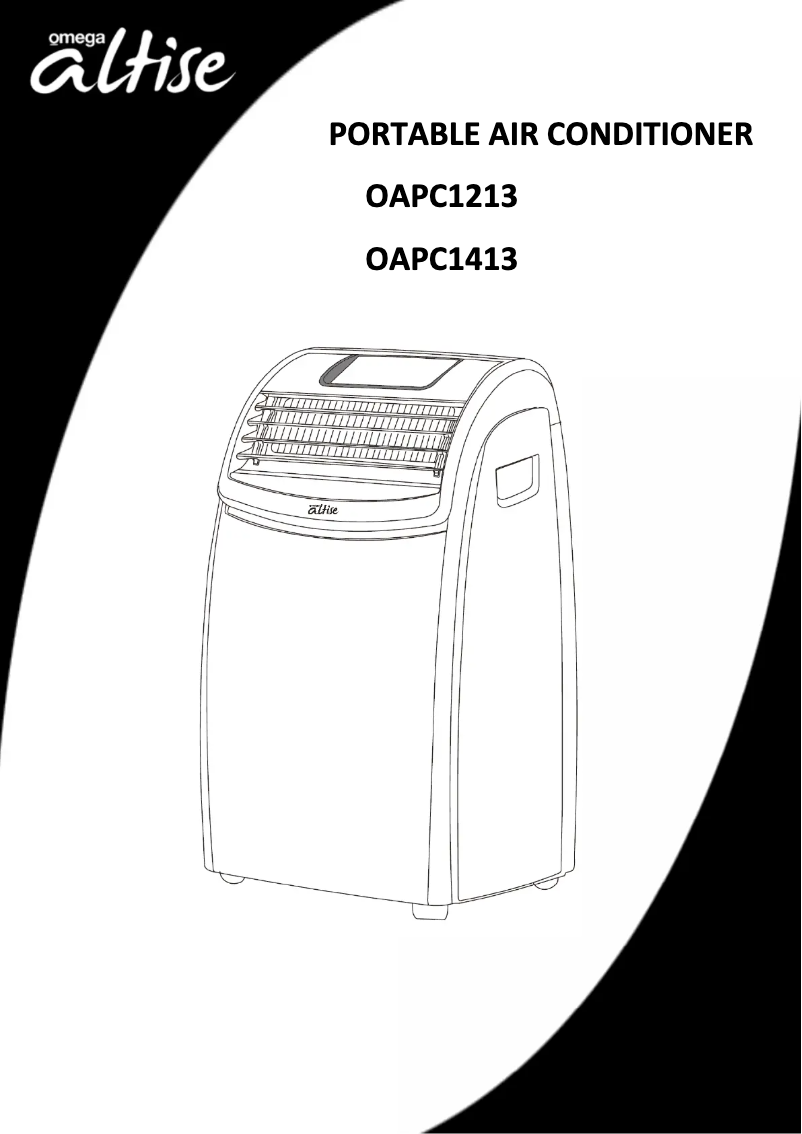 Page n°1 - Manuel utilisateur Omega Altise OAPC1213