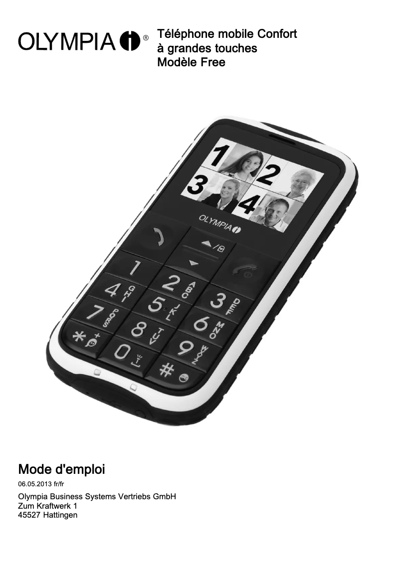 Page 1 of the manual User Manual Klippo Free