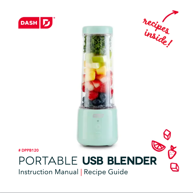 Página 1 del manual Manual de usuario Dash Portable USB DPPB120