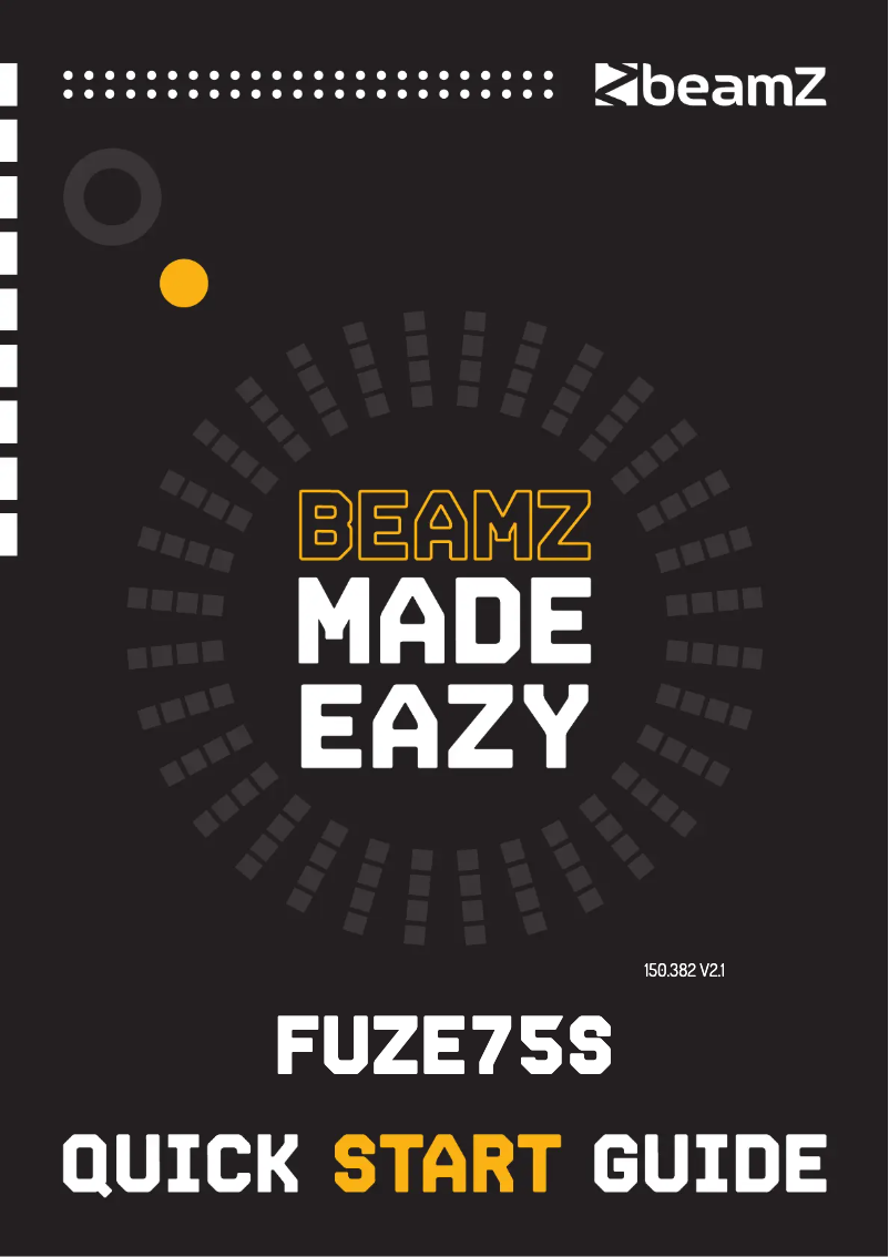 Image de la première page du manuel de l'appareil Fuze75S