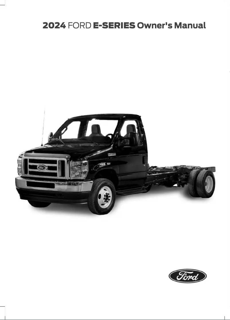 Page 1 de la notice Manuel utilisateur Ford E-350 (2024)