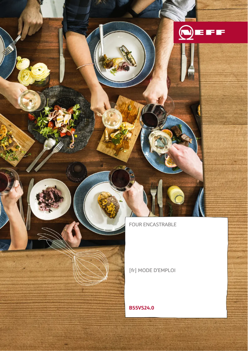 Image de la première page du manuel de l'appareil B55VS24N0