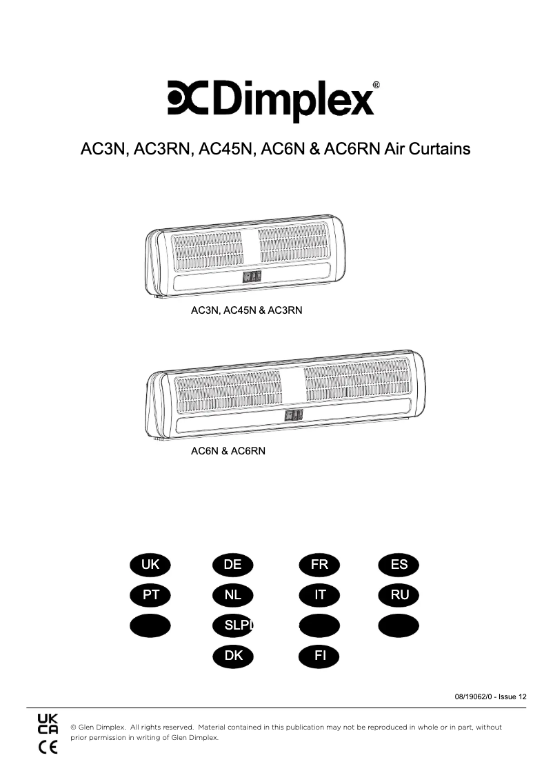 Image de la première page du manuel de l'appareil AC45N
