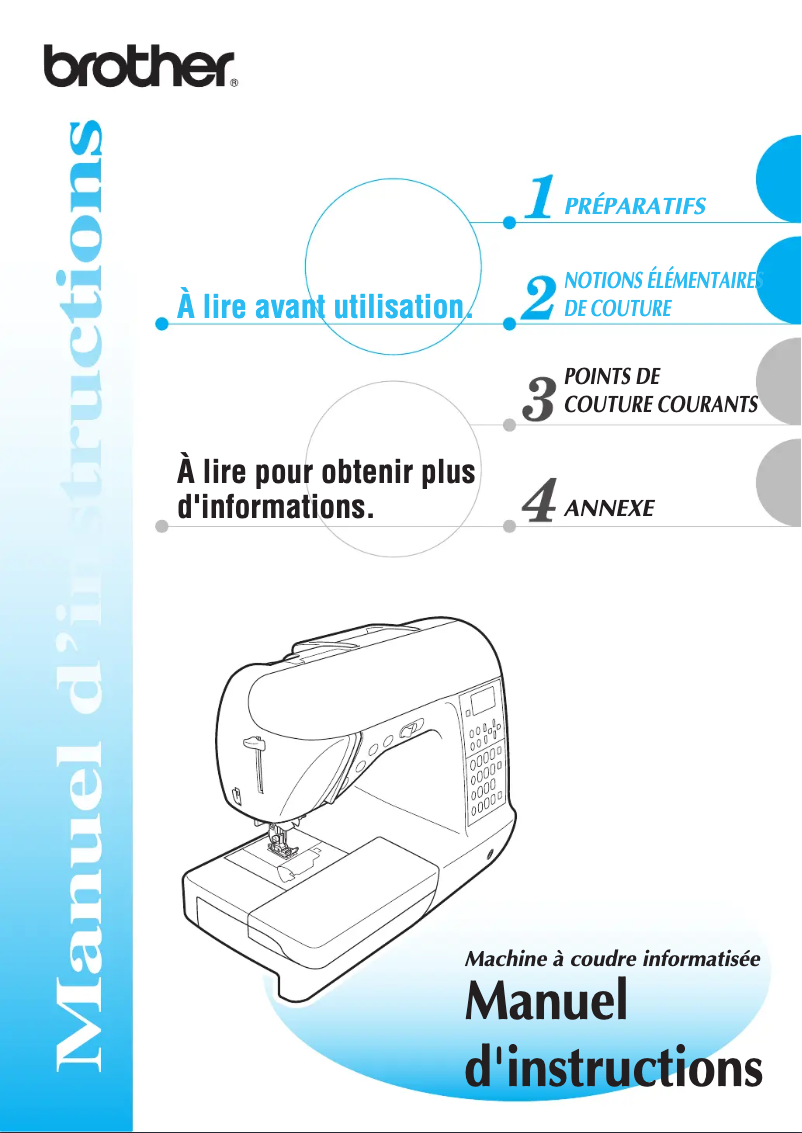 Page n°1 - Manuel utilisateur Brother Innov-is 550SE