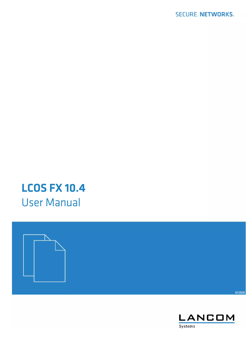 Página 1 del manual Manual de usuario Lancom UF-500