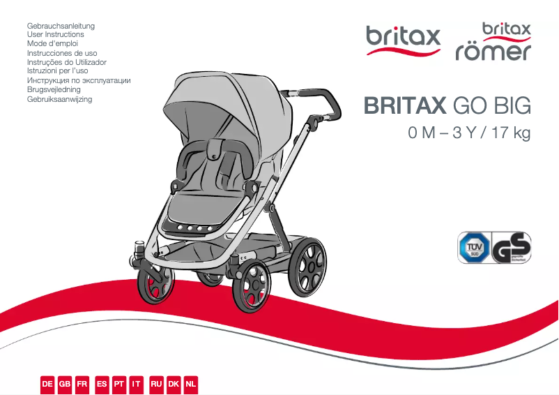 Page n°1 - Manuel utilisateur Britax-Römer Go Big