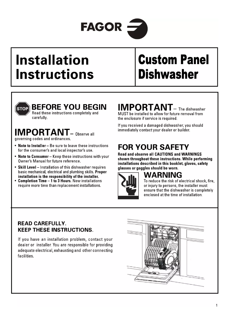 Image de la première page du manuel de l'appareil LFA-75IT