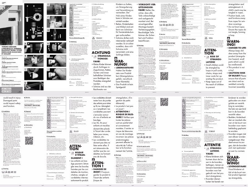 Page 1 de la notice Manuel utilisateur Meradiso IAN 298032