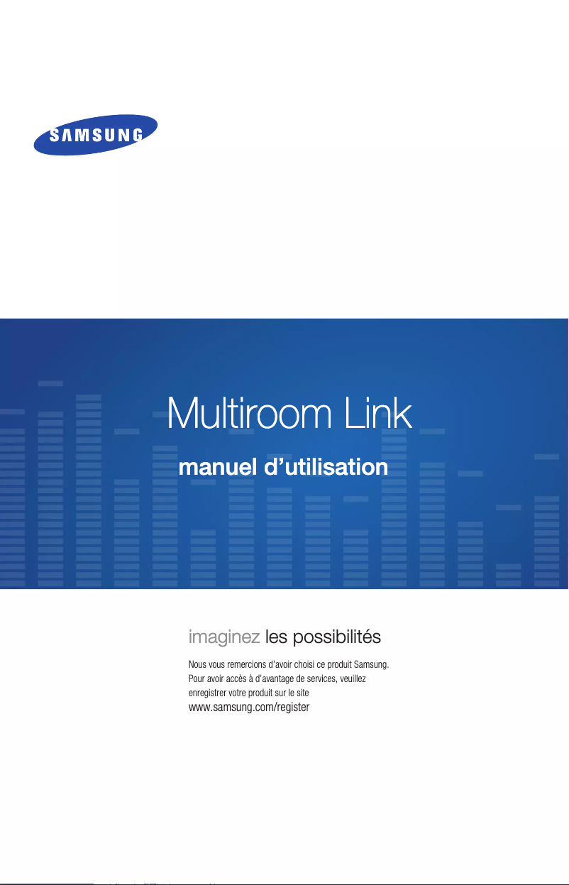 Page 1 de la notice Guide d'installation Samsung UA50HU7000S