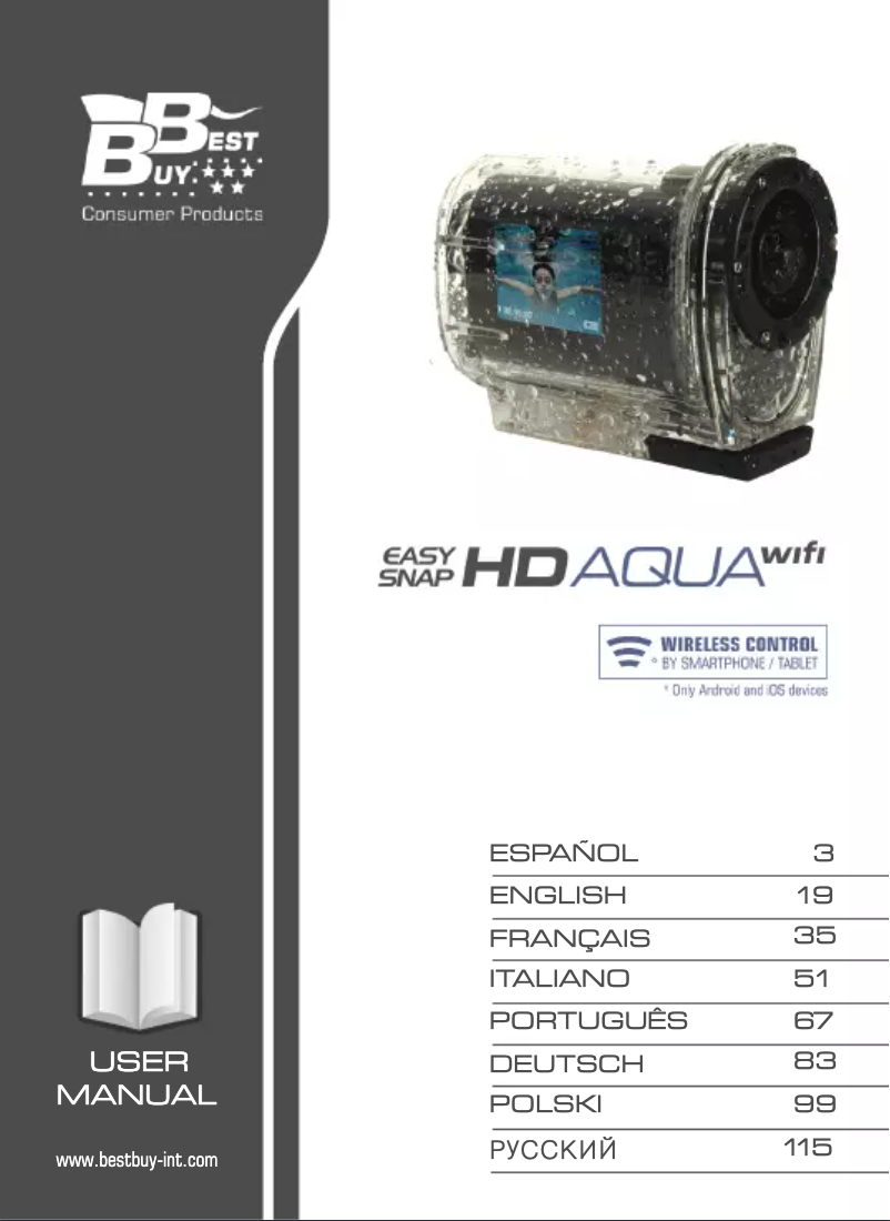 Page n°1 - Manuel utilisateur Best Buy Easy Snap HD Wifi