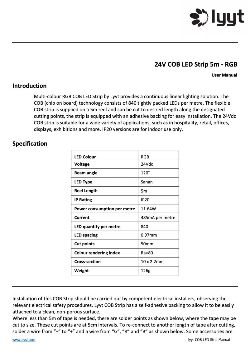 Page 1 de la notice Manuel utilisateur LYYT AL2-S1612