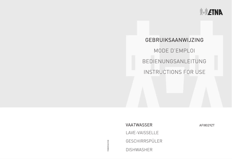 Página 1 del manual Manual de usuario Etna AFI8029ZT