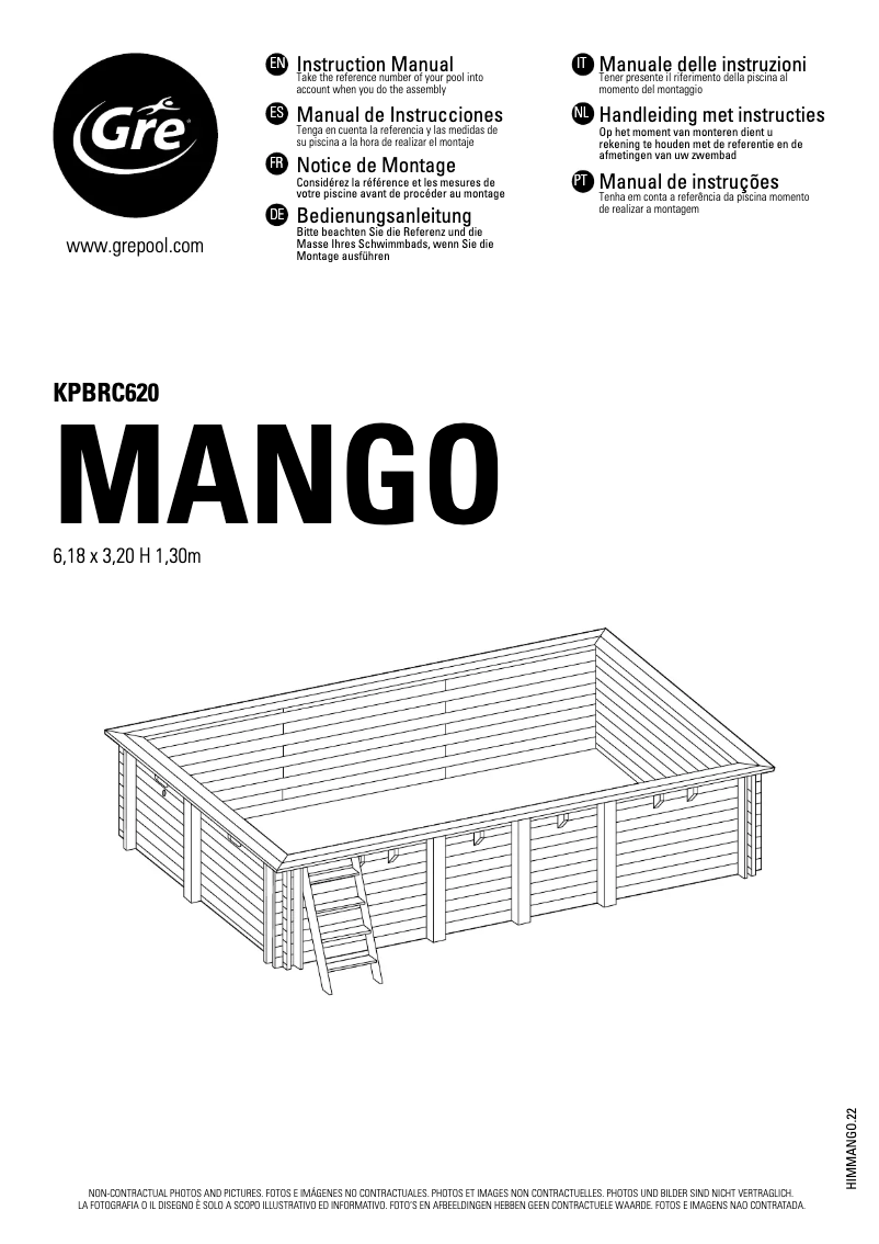 Imagen de la primera página del manual del dispositivo KPBRC620