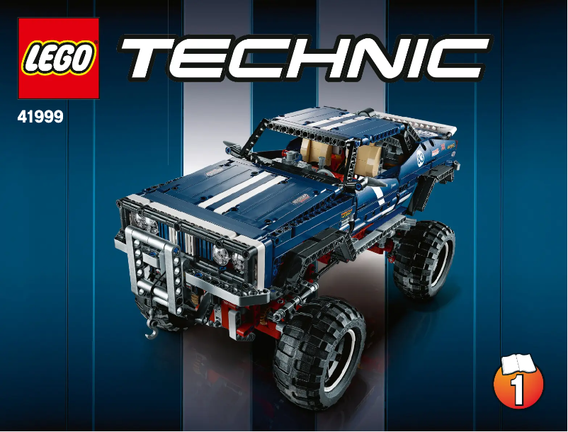 Page n°1 - Manuel utilisateur Lego Technic 41999