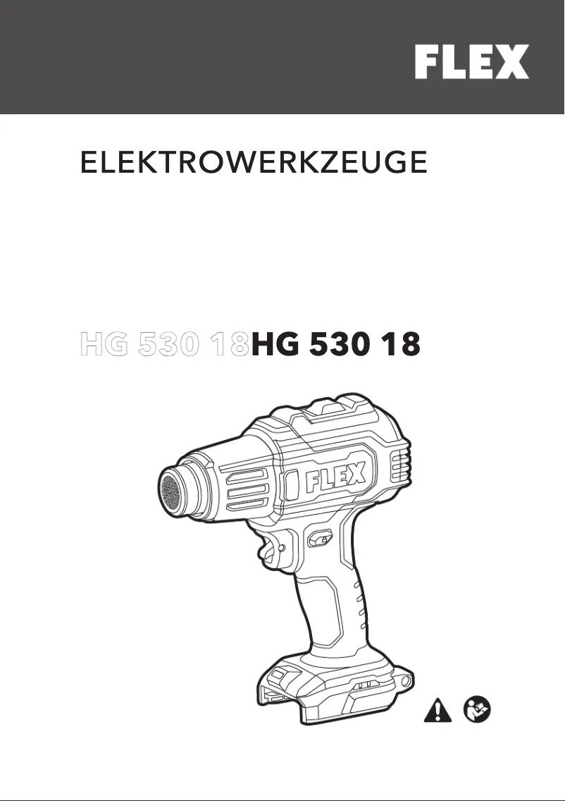 Page n°1 - Manuel utilisateur Flex HG 530 18