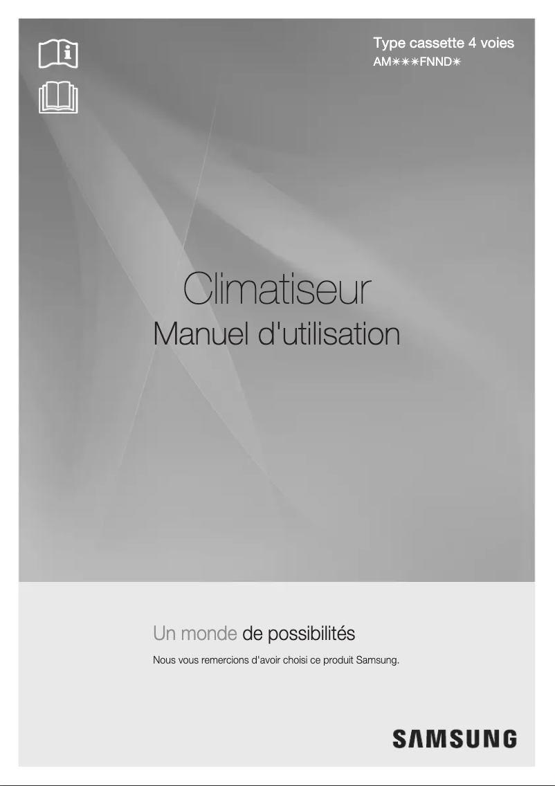 Page 1 de la notice Manuel utilisateur Samsung AM060FNNDEH