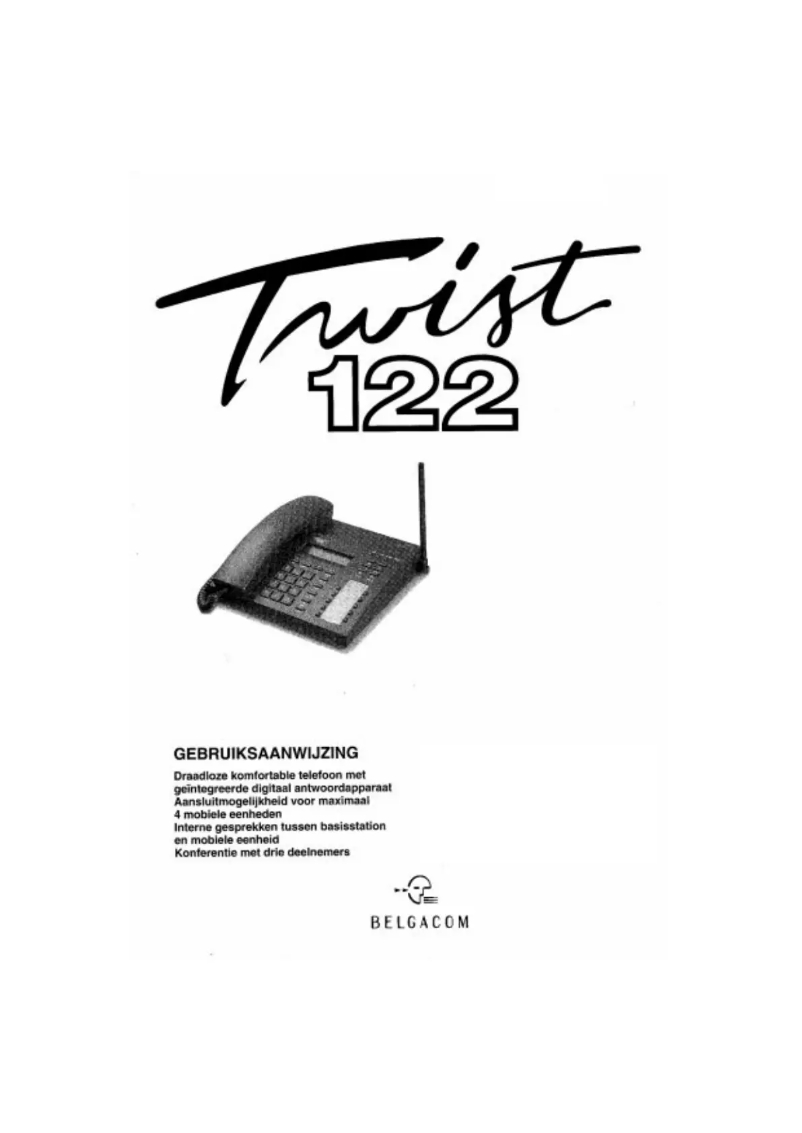 Imagen de la primera página del manual del dispositivo Twist 122