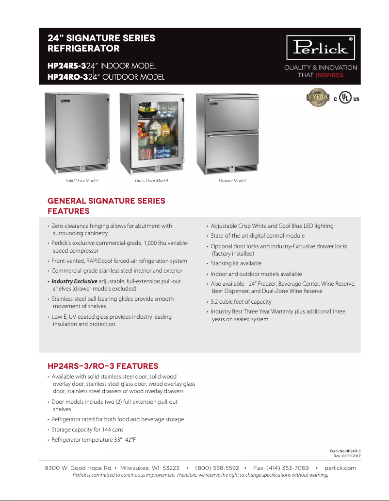 Image de la première page du manuel de l'appareil HP24RO-3-3L