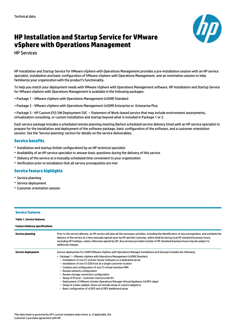 Page n°1 - Manuel utilisateur HP L3H33AAE