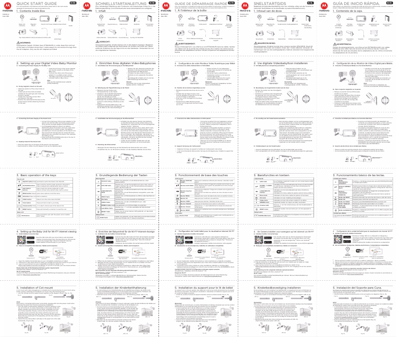 Page 1 de la notice Manuel utilisateur Motorola MBP 950 Halo