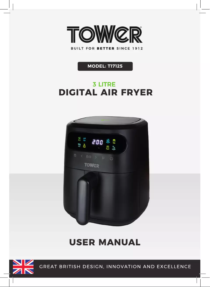 Page 1 de la notice Manuel utilisateur Tower T17125