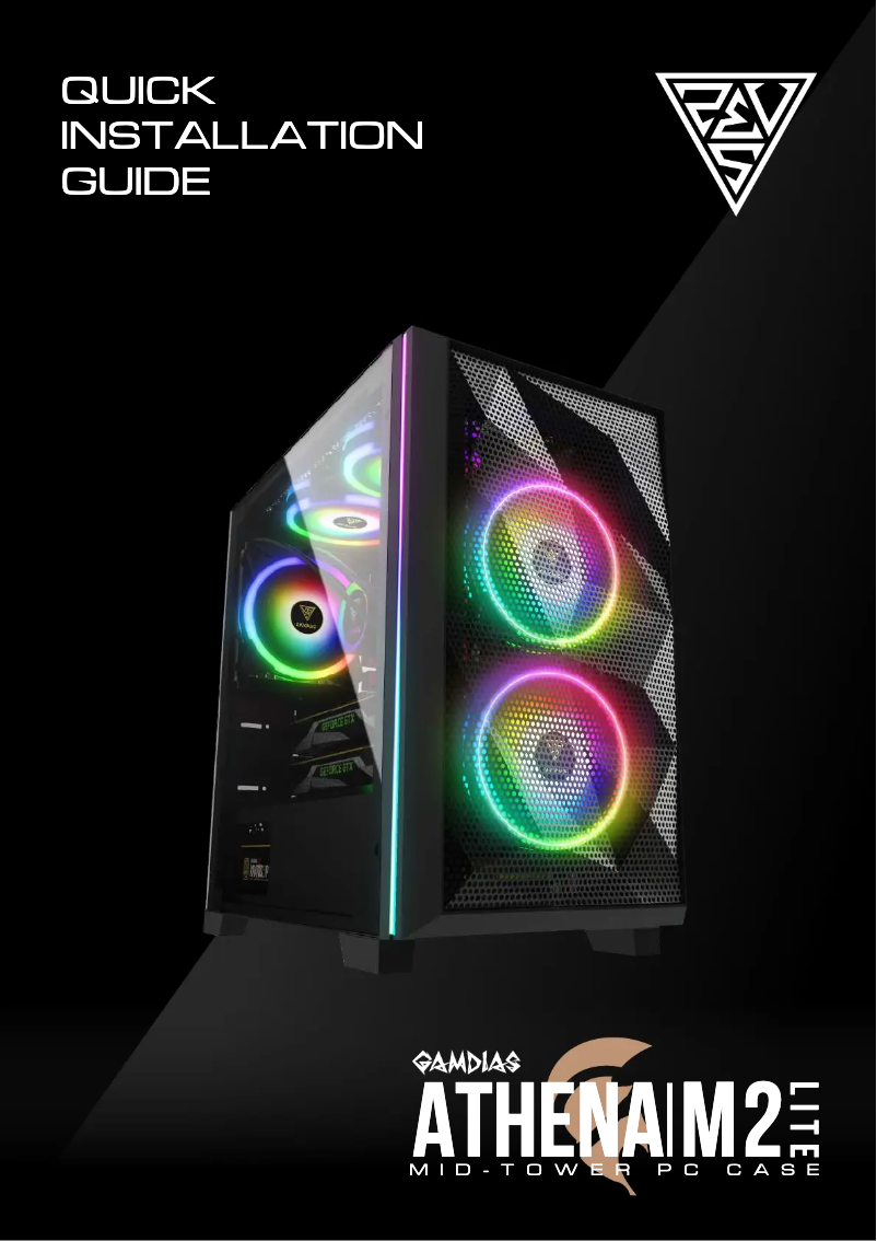 Image de la première page du manuel de l'appareil Athena M2 Lite