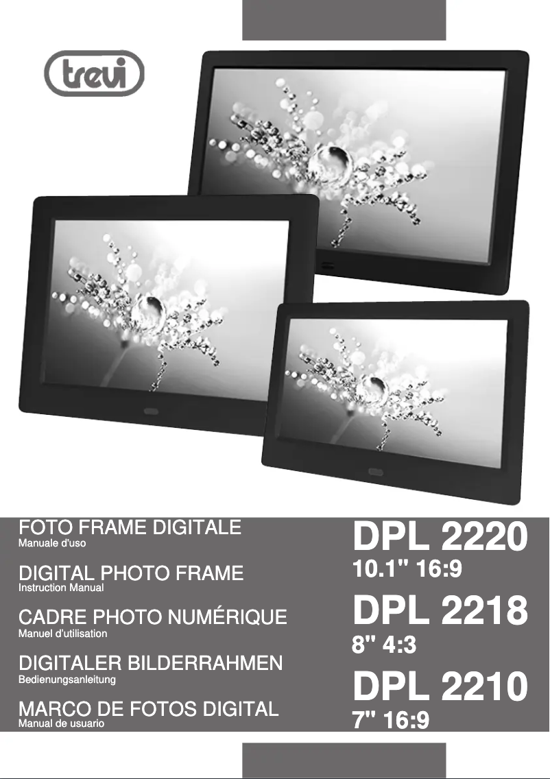 Image de la première page du manuel de l'appareil DPL 2220