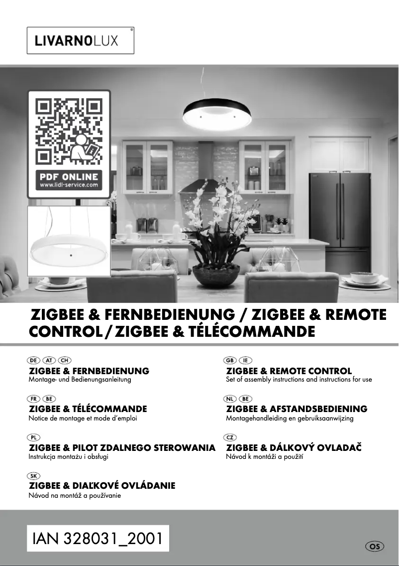 Page 1 de la notice Manuel utilisateur Livarno Lux IAN 328031