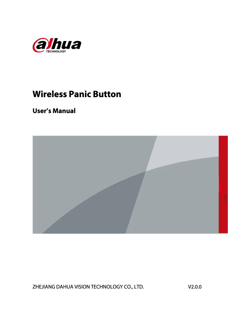 Página 1 del manual Manual de usuario Dahua Technology ARD822-W2
