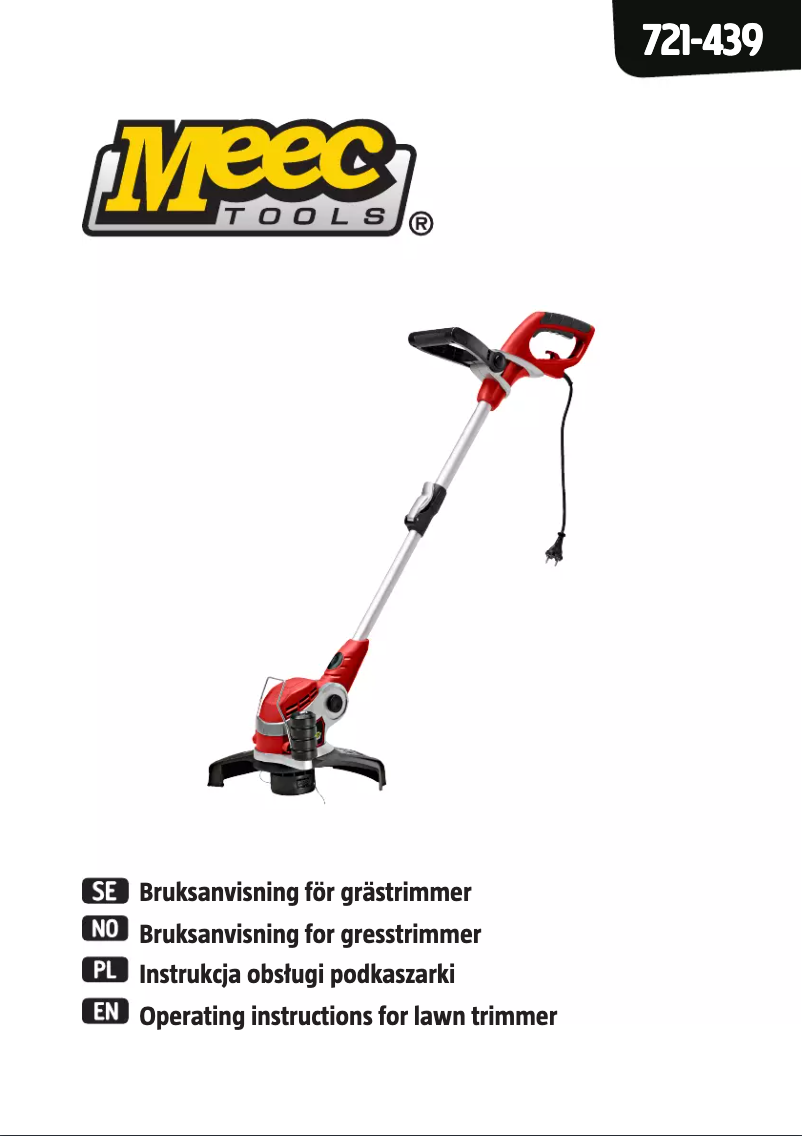 Page n°1 - Manuel utilisateur Meec Tools 721-439