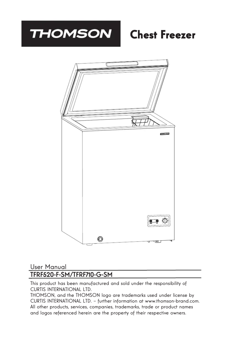 Image de la première page du manuel de l'appareil TFRF520-F-SM