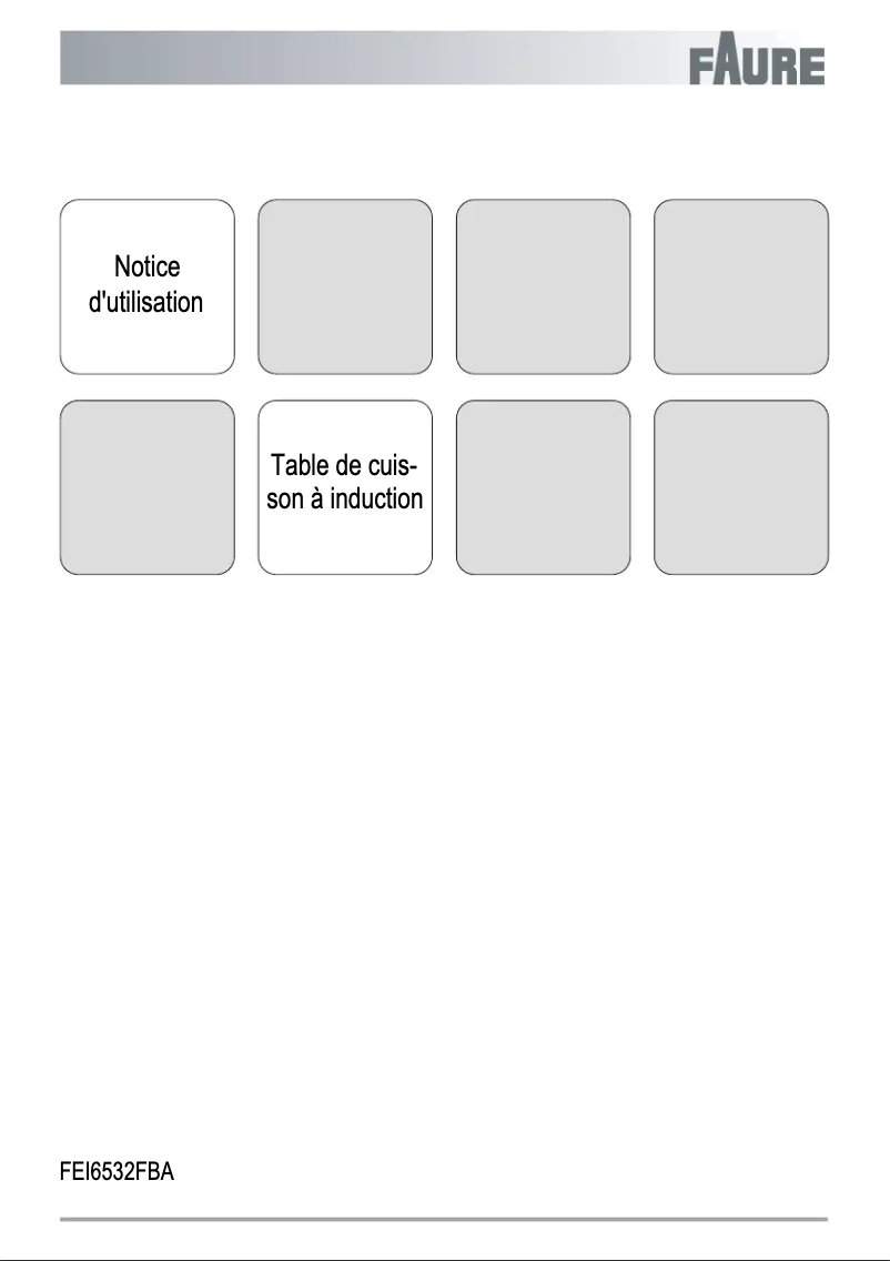 Página 1 del manual Manual de usuario Faure FEI6532FBA