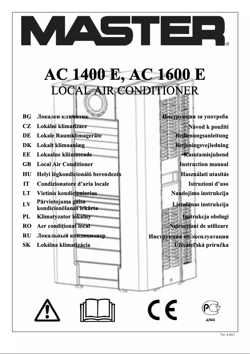 Image de la première page du manuel de l'appareil AC 1600 E