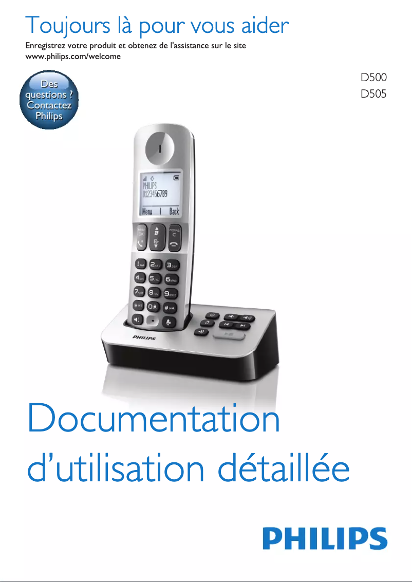 Imagen de la primera página del manual del dispositivo D5002B