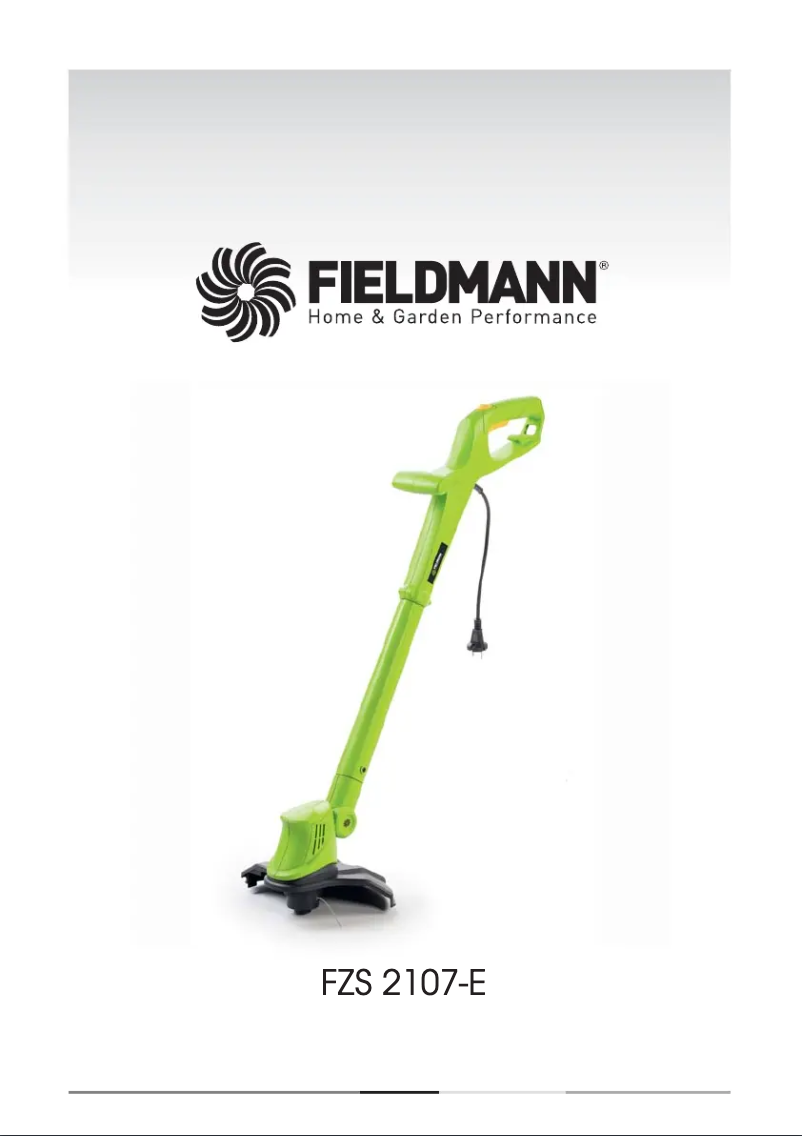 Page n°1 - Manuel utilisateur Fieldmann FZS 2107-E