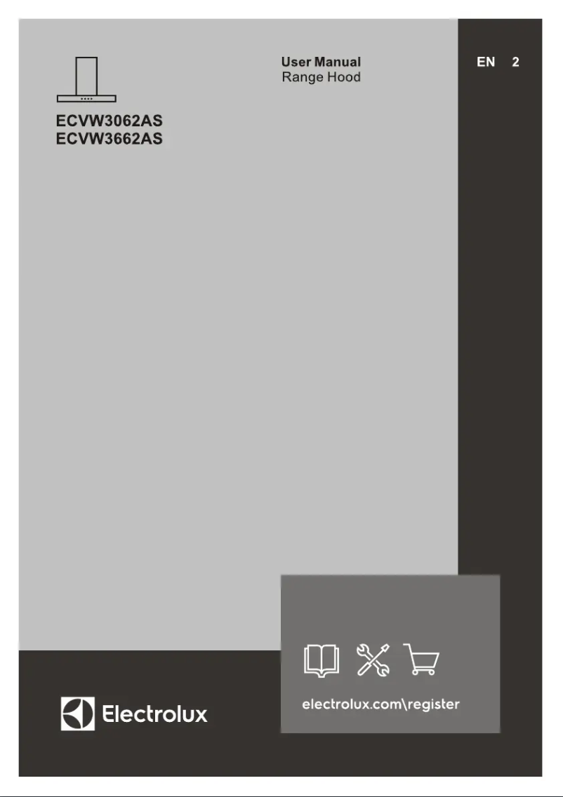Page n°1 - Guide d'installation Electrolux ECVW3662AS