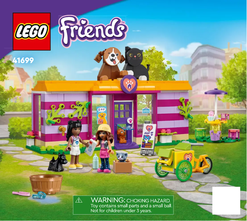 Page 1 de la notice Manuel utilisateur Lego Friends 41699