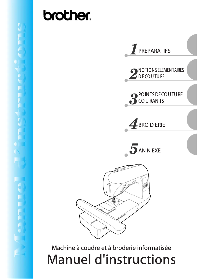 Page n°1 - Manuel utilisateur Brother Innov-is 1000