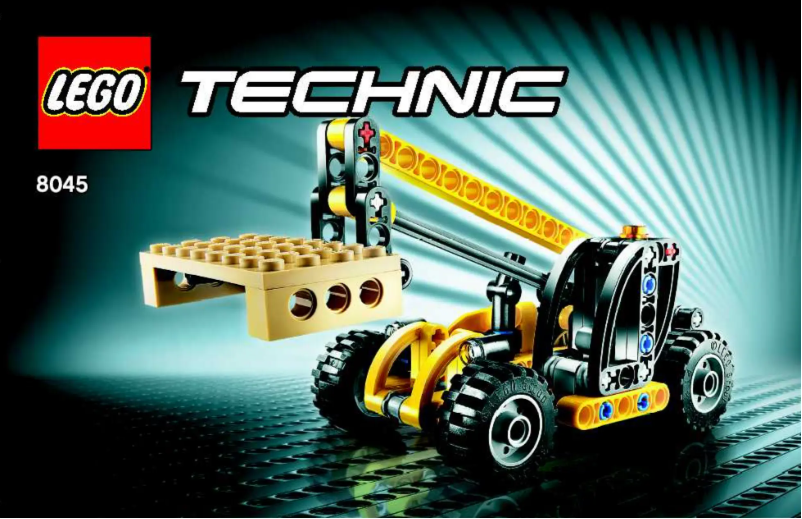 Page n°1 - Manuel utilisateur Lego Technic 8045