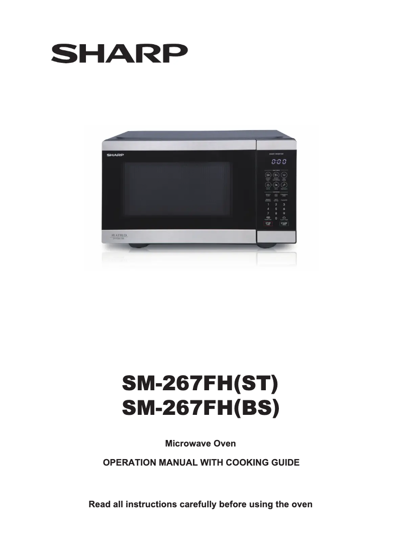 Page 1 de la notice Manuel utilisateur Sharp SM-267FH