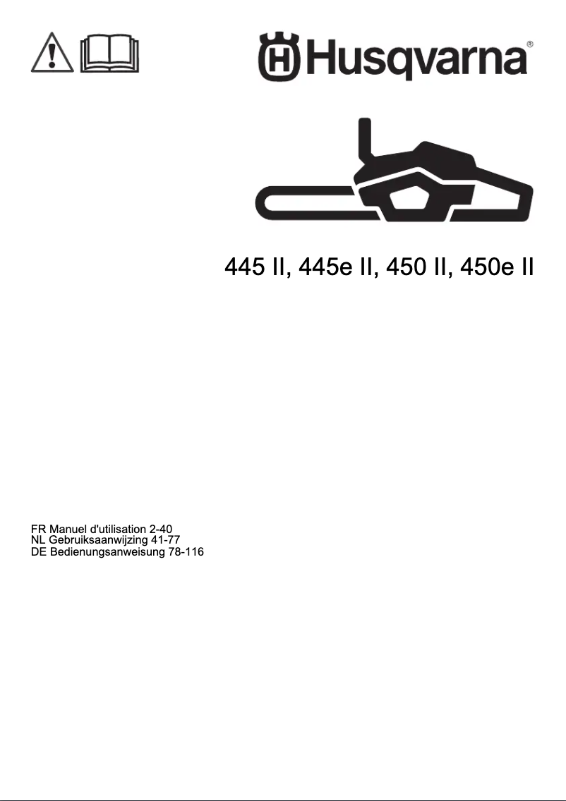 Image de la première page du manuel de l'appareil 445 Mark ll