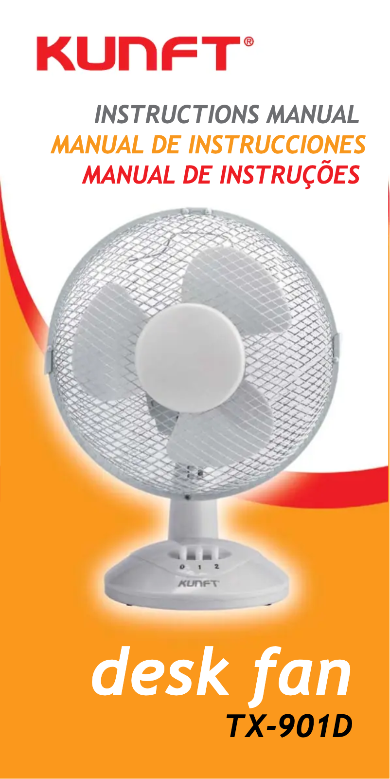 Image de la première page du manuel de l'appareil TX-901D