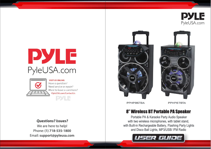 Image de la première page du manuel de l'appareil PPHP86TBA