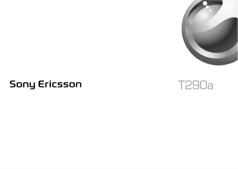 Page n°1 - Manuel utilisateur Sony Ericsson T290
