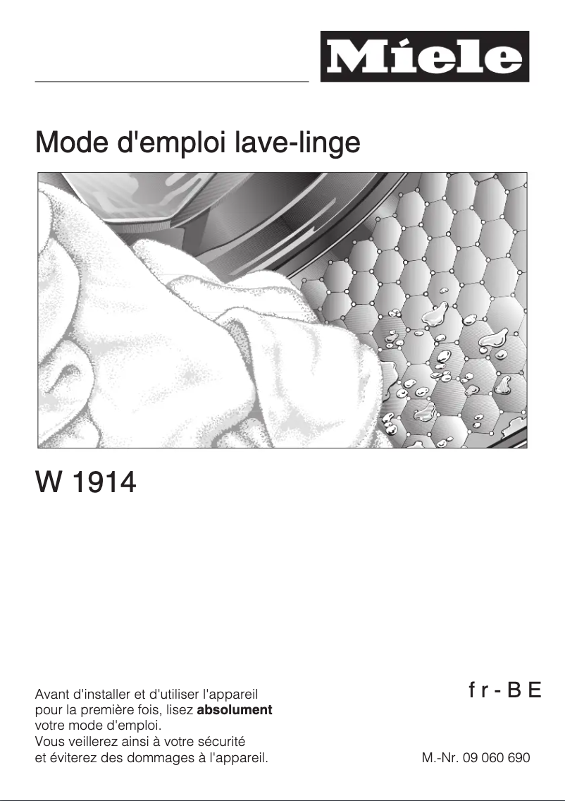 Image de la première page du manuel de l'appareil W 1914