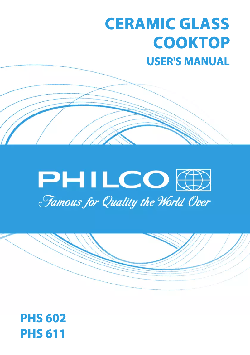 Page 1 de la notice Manuel utilisateur Philco PHS 602