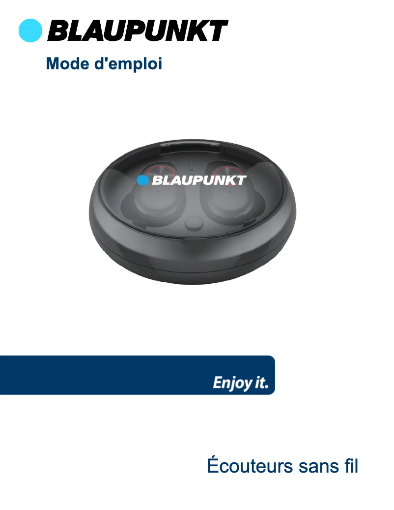 Page n°1 - Manuel utilisateur Blaupunkt BLP4740