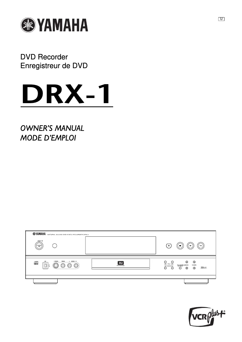 Image de la première page du manuel de l'appareil DRX-1